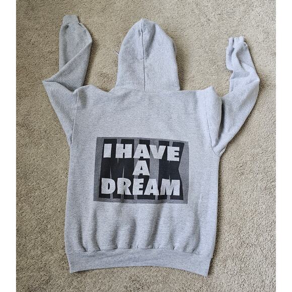I Have a Dream MLK Day Martin Luther King Day Unisex Hooded Sweatshirt medium - Picture 3 of 9
